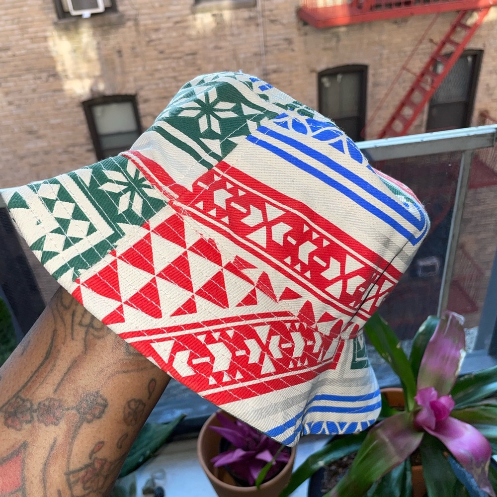 RHUDE Bucket Hat (Card Print)